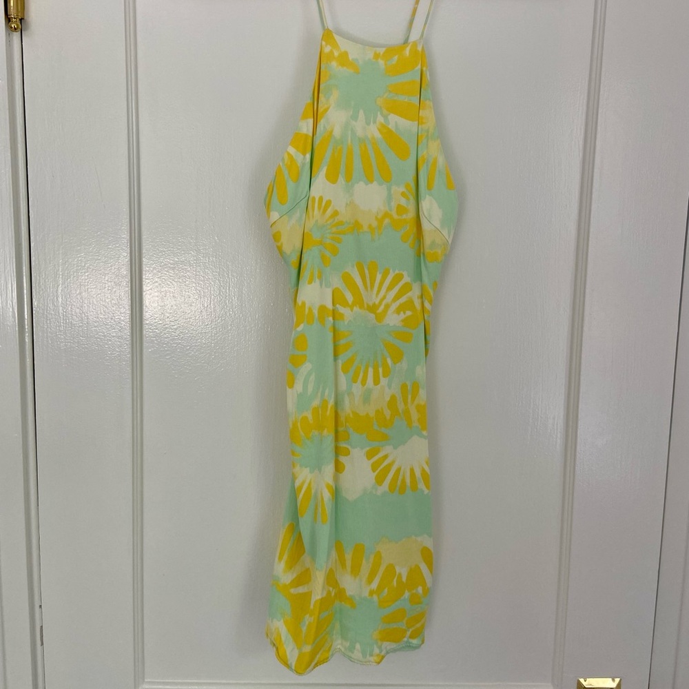 Zara Colorful Halter Dress